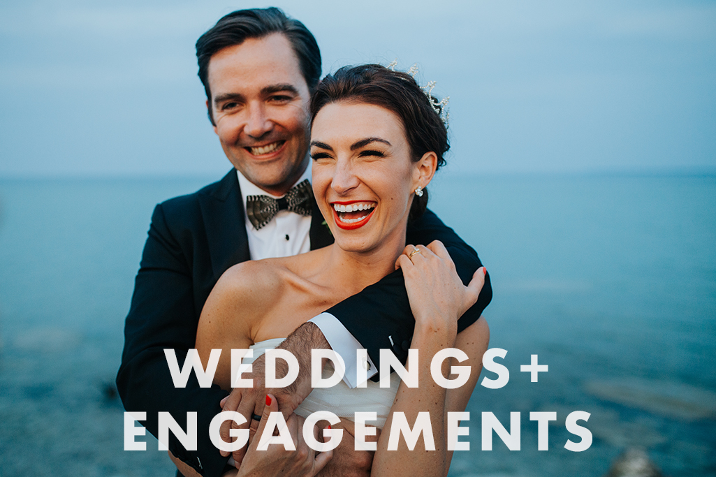weddings + engagements